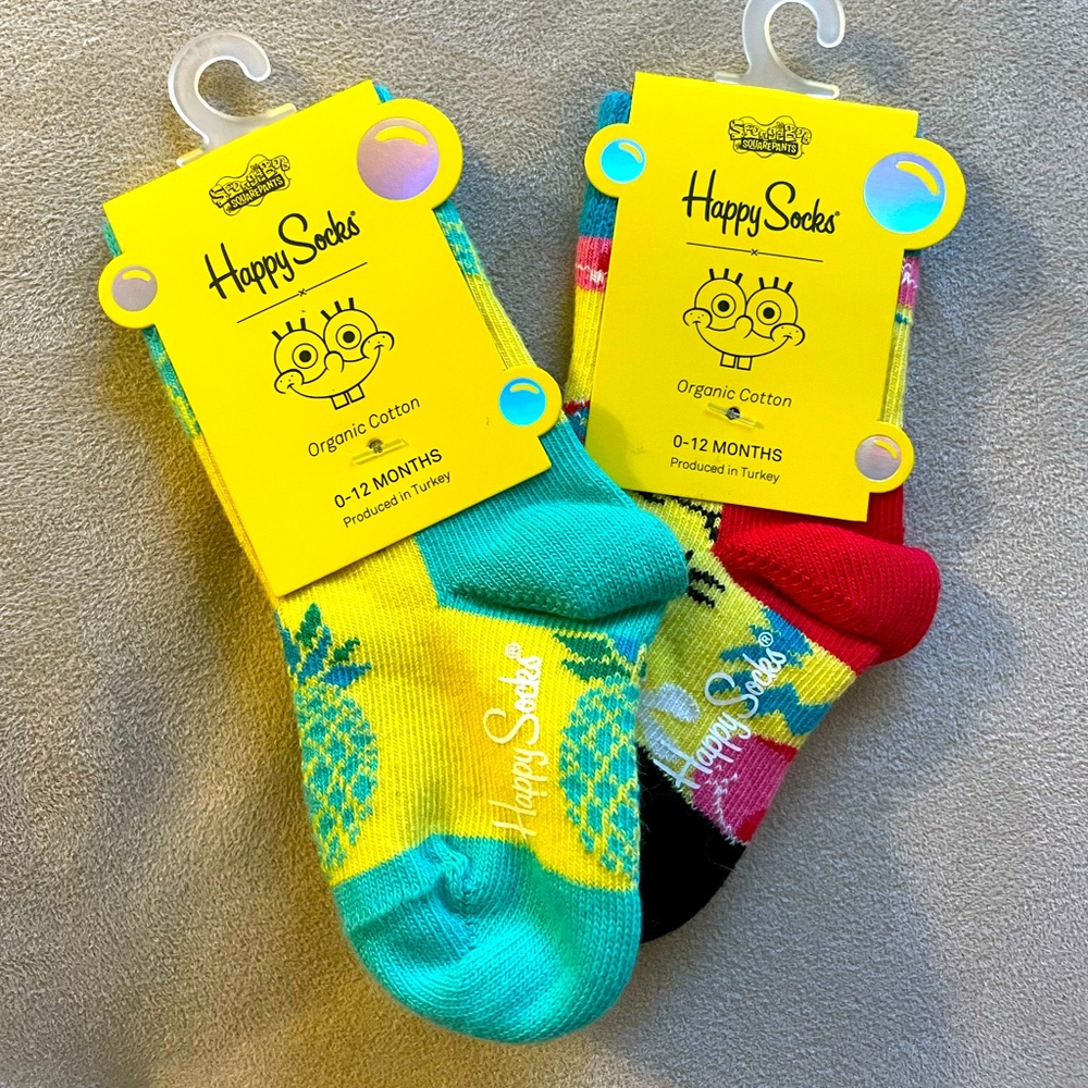 SpongeBob Baby Socks - Happy Socks